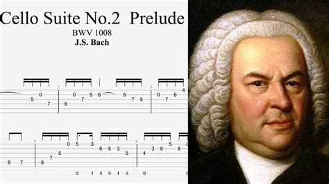 J S Bach Cello Suite No 2 I Prelude Sheets By Lup Baby