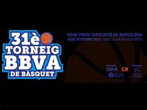 31 é Torneig BBVA de Básquet CB VIC TAKE Categoria 1A YouTube