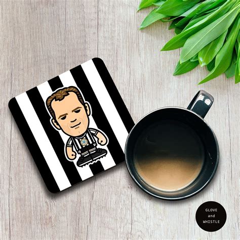 Alan Shearer Newcastle United Coaster Newcastle United T Idea