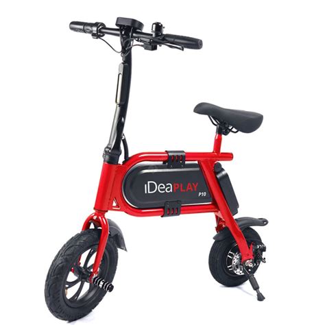 Ideaplay P10 12 Inches Folding Electric Bicycle E Bike 350w 36v 40ah