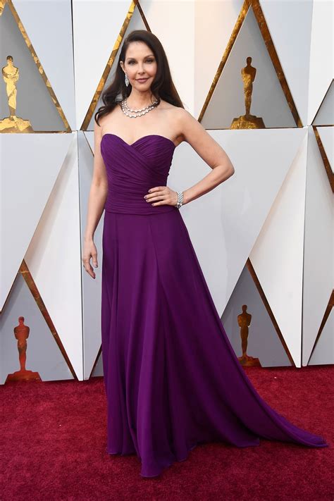 Ashley Judd Oscars 2018 Red Carpet