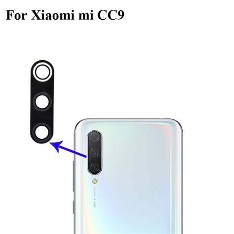 Lente De C Mara Trasera Para Xiaomi Mi Cc Cc Cristal De Alta