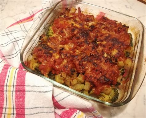 Broccoli E Patate Gratinati Al Forno Vegetariano Un Idea Al Giorno