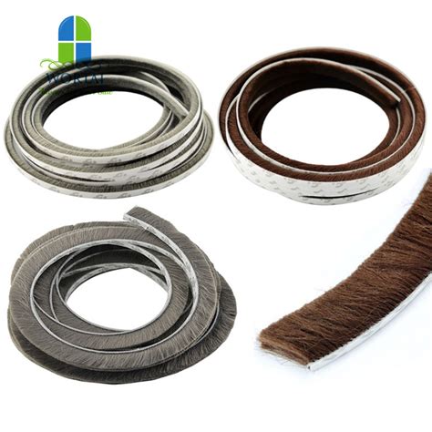 Self Adhesive Wool Pile Weather Sealing Strip Mohair Brush Seal Strip