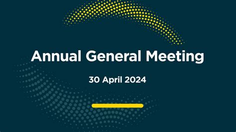 Annual General Meeting 2024 Group Website