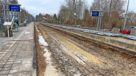 Barsinghausen Gleisbauarbeiten Auf S Bahn Strecke Am Bahnhof Egestorf