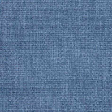 Chambray Blue Solid Woven Upholstery Fabric By The Yard