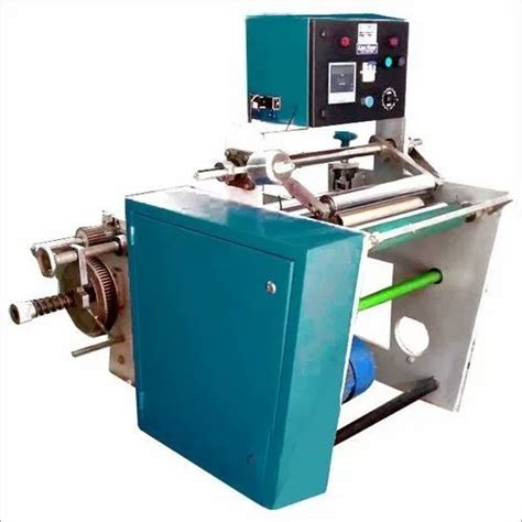 Aluminum Kitchen Foil Rewinding Machine For Industrial V At Rs