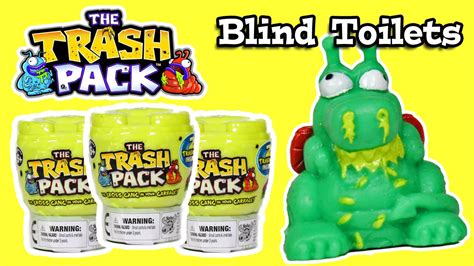 Trash Pack Toilets Blind Bags Opening Series 5 Youtube