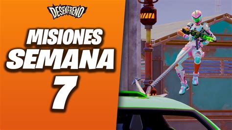 Como Completar Todas Las Misiones De La Semana 7 De Fortnite Capitulo 5 Temporada 3 Youtube