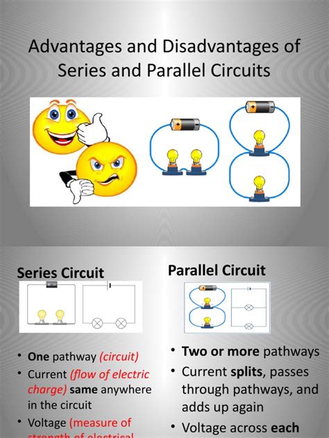 Advantages And Disadvantages Of Series And Parallel Circuits Pdf