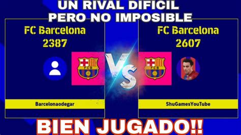 Bar A Vs Bar A Gg Efooball Mobile Youtube