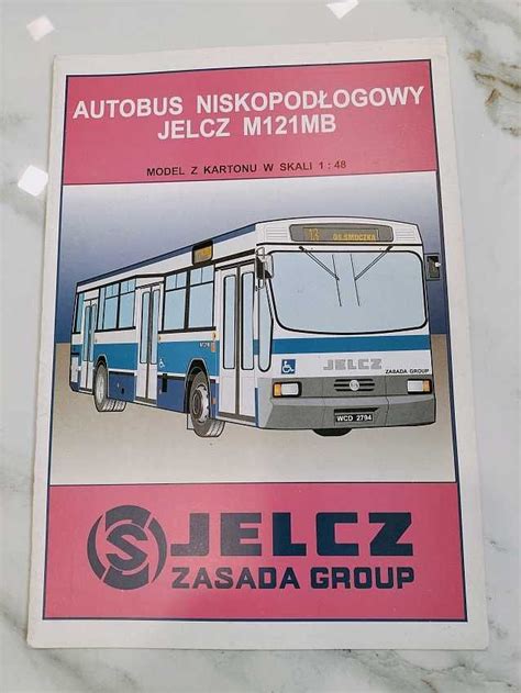 Model kartonowy autobus JELCZ M121MB skala 1 48 Żagań OLX pl