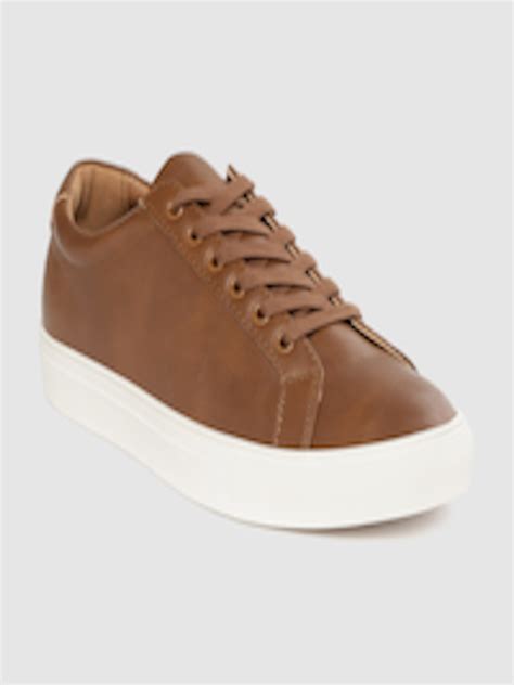 Buy Marks And Spencer Men Brown Solid Sneakers Casual Shoes For Men