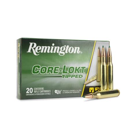 Remington 270 Winchester 130 Grain Core Lokt Tipped Ammunition Depot