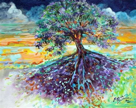 Treescape By Marcia Baldwin From Landscapes