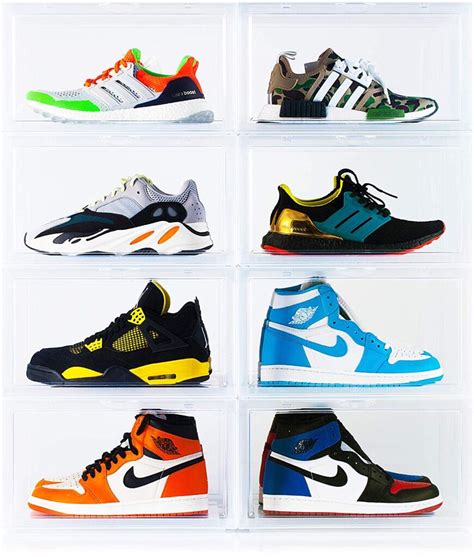 10 Stk Sneaker MAGNETIC Drop Side Shoe Box 1095 Kr