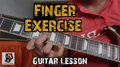 Finger Exercise Guitar Lesson Suran Jayasinghe YouTube