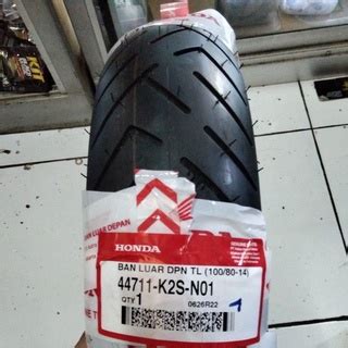 Jual BAN HONDA 100 80 14 TUBELESS FEDERAL FT 22SH AHM ORIGINAL MATIC