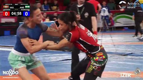 1 2 FINAL GRAPPLING 53Kg A MATTHEWS NAIOMI VAS RODRIGUEZ M