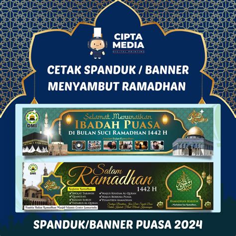 Jual Spanduk Marhaban Ya Ramadhanpengajian Tabligh Akbar Kajian Pondok