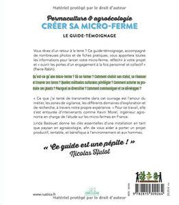 Achat Cr Er Sa Micro Ferme Permaculture Et Agro Cologie