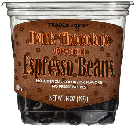 Trader Joe S Espresso Beans Dark Chocolate Covered Snacks