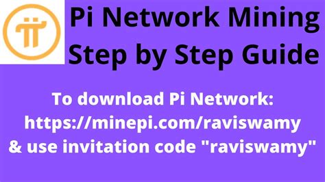 Pi Network Mining Complete Step By Step Guide Earn Pi Coins Pi Node Pi Network Download