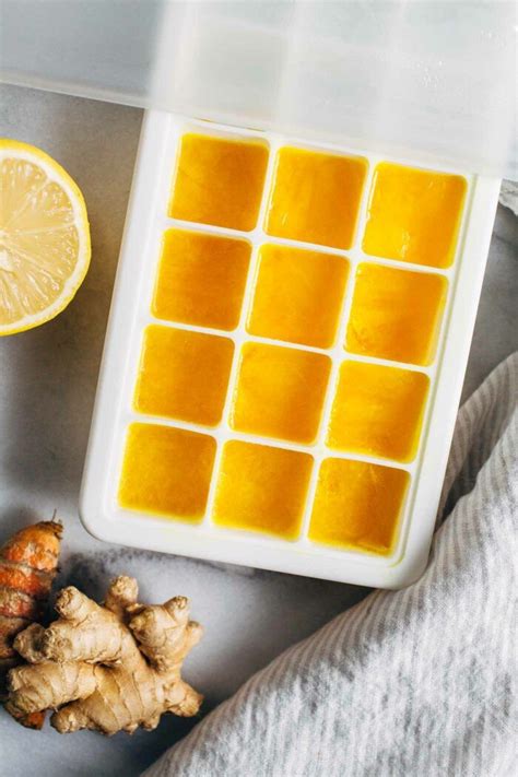 Immune Boosting Lemon Ginger And Turmeric Cubes Making Thyme For