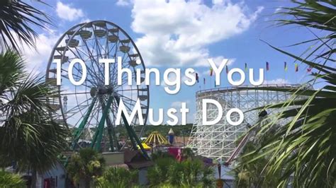 Top Best Things To Do In Myrtle Beach South Carolina Youtube