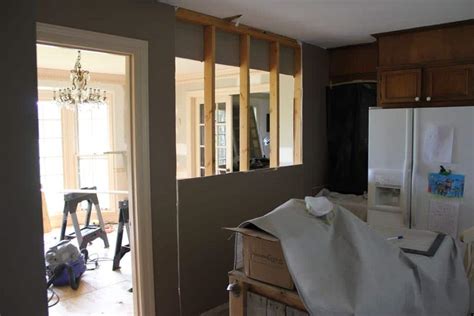 Adding A Pass Through To A Load Bearing Wall Your Home Renewed