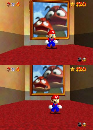 File SM64 Facing Tiny Huge Island Png Super Mario Wiki The Mario