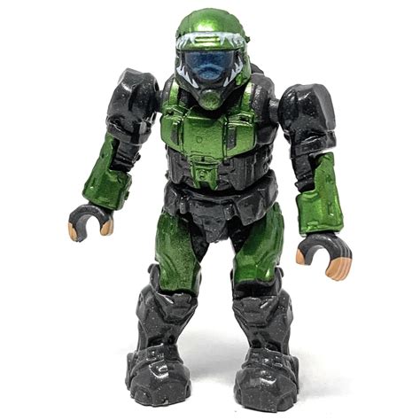 Unsc Spartan Hazop Orange Mega Construx Halo Micro Figure Series 8