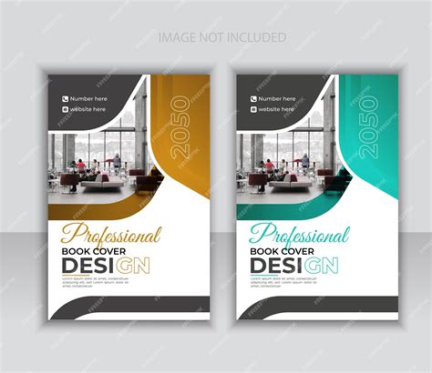 Premium Vector Modern Book Cover And Company Annual Report Design