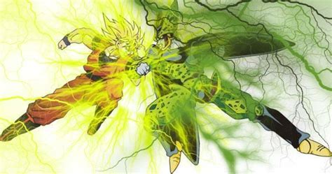 Goku Vs Cell By Malan2k7 On Deviantart