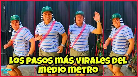 LOS PASOS MAS VIRALES DEL MEDIO METRO BAILANDO EN TIK TOK Parodia