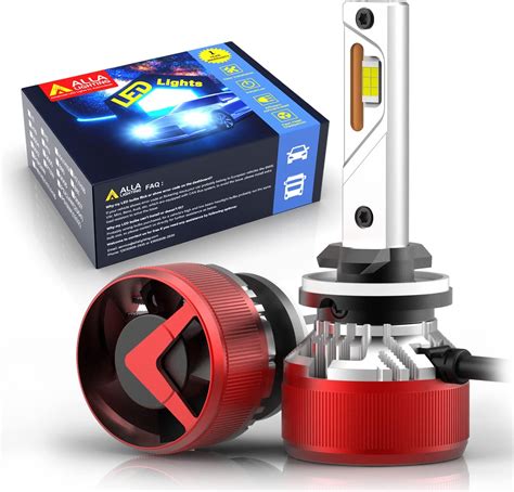 Alla Lighting 12000 Lumens PG13 899 880 LED Headlights Bulbs H27 892