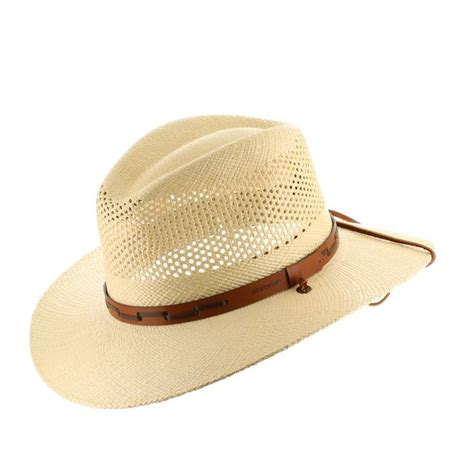 Stetson Outback Stetson Straw Hats Mens Summer Hats Mens Straw Hats