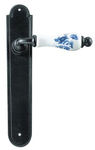 Door Handle ATHENS Galbusera G G S N C Iron Porcelain