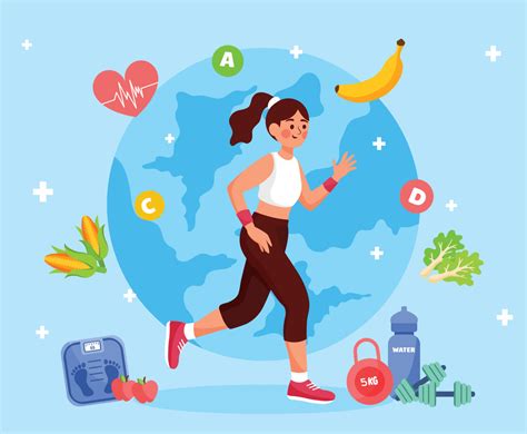 Doing Healthy Lifestyle Balance Vector Art Graphics Freevector