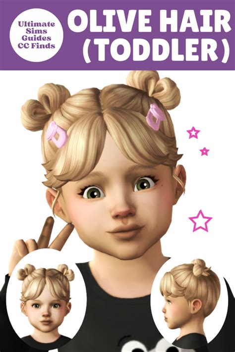 The Cutest Sims 4 Toddler Hair Cc You Need In Your Game Ultimate Sims