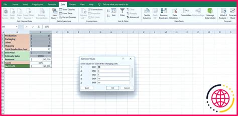 Comment Utiliser Le Gestionnaire De Sc Narios Dans Excel Pour Changer