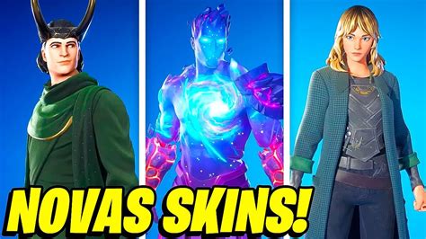 Todas As Novas Skins Da Nova Atualiza O Do Fortnite Novo Pacote