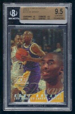 Flair Showcase Row Kobe Bryant Rc Rookie Bgs