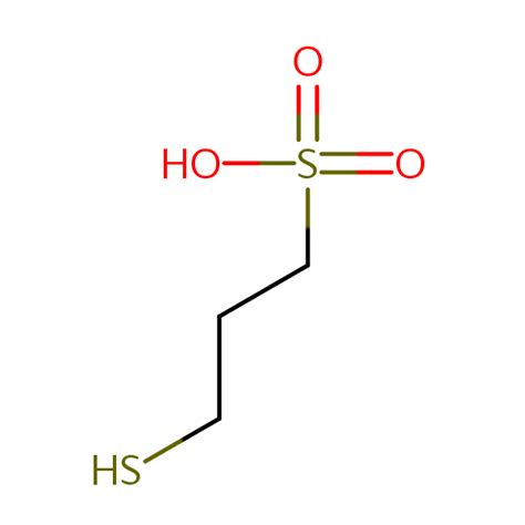 1 Propanesulfonic Acid 3 Mercapto Sielc Technologies