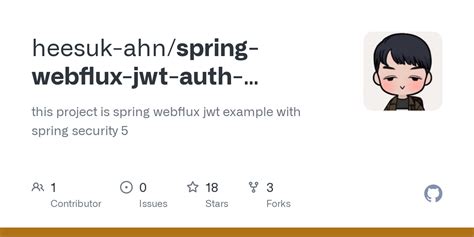 Github Heesuk Ahnspring Webflux Jwt Auth Example This Project Is