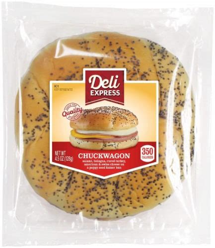 Deli Express Chuckwagon Sandwich 10 Ct 45 Oz Kroger