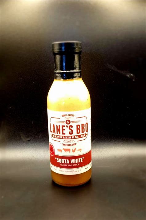 Lane’s Bbq Sorta White Tangy Bbq Sauce Kawungan Quality Meats