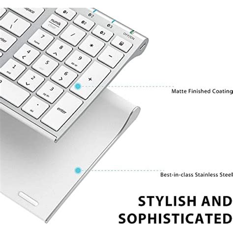 Buy Iclever Bk Bluetooth Keyboard Multi Device Wireless Keyboard