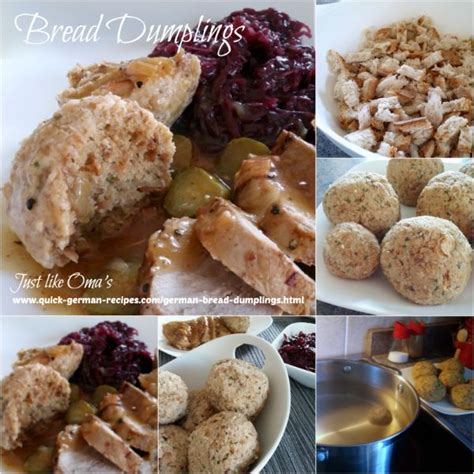 German Bread Dumplings Recipe – Oma's Semmelknödel Rezept.